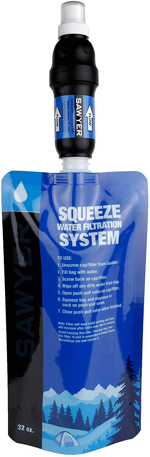 sawyer squeeze sp129 water filter system