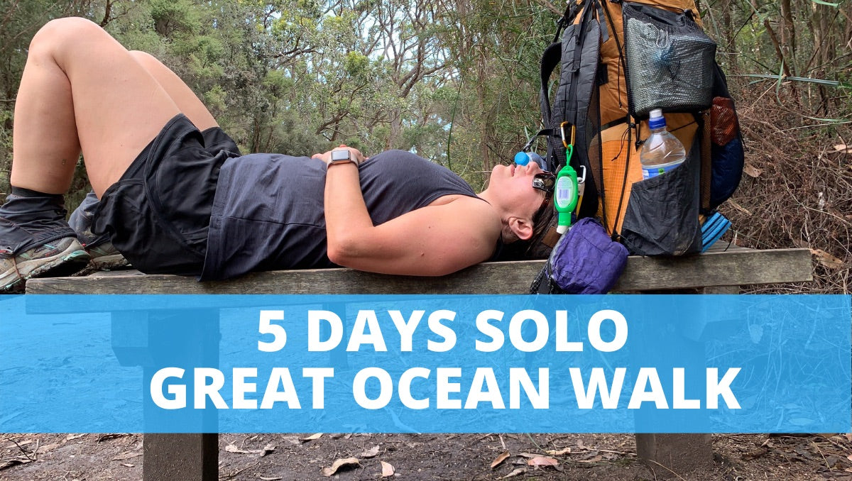 5 day solo hike great ocean walk