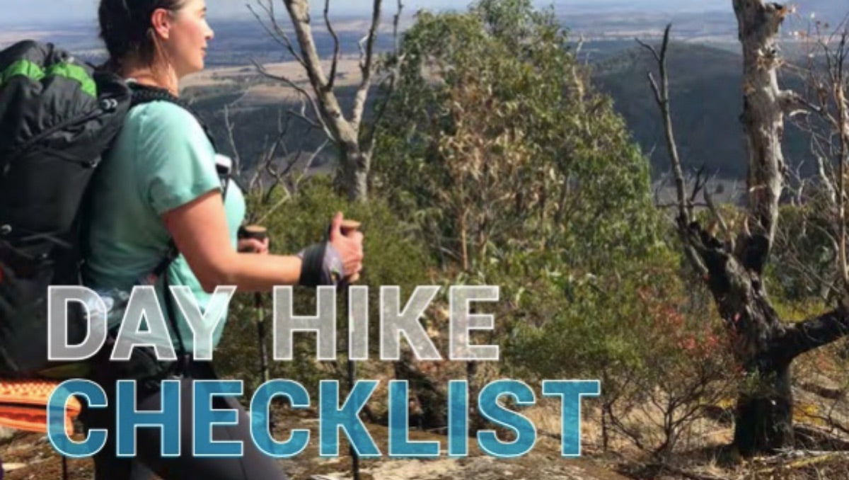 ULTRALIGHT DAY HIKE CHECKLIST