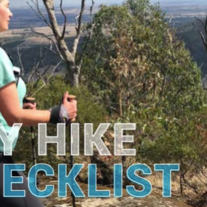 ULTRALIGHT DAY HIKE CHECKLIST