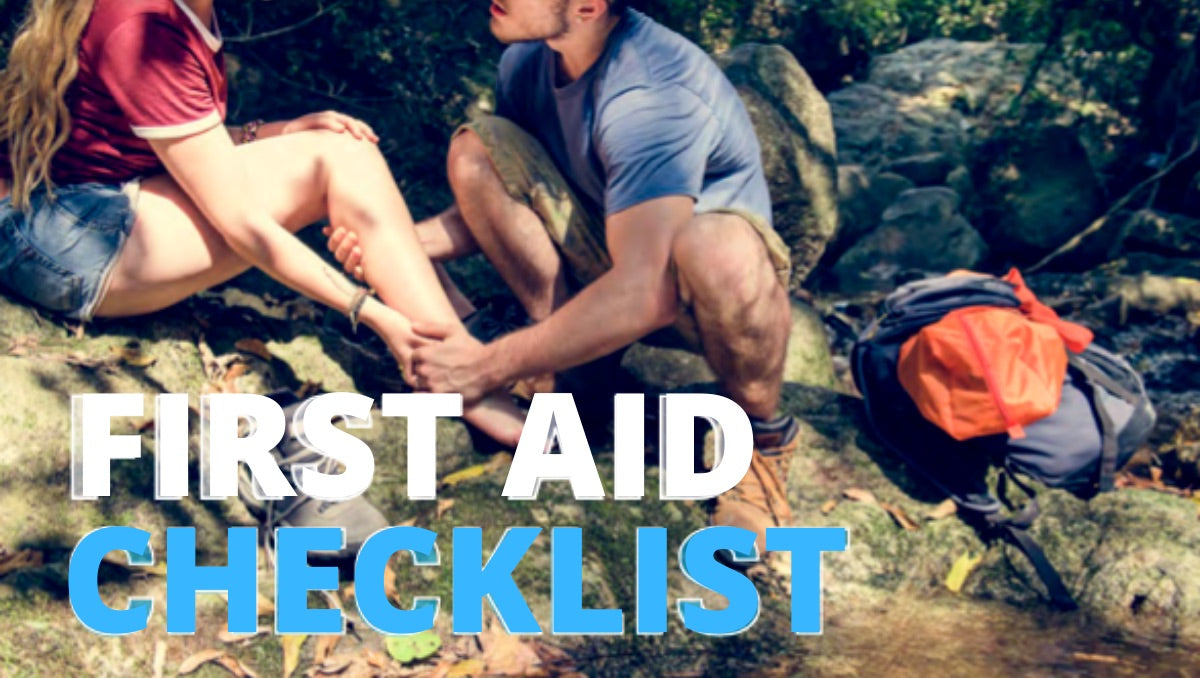 ULTRALIGHT HKING FIRST AID CHECKLIST