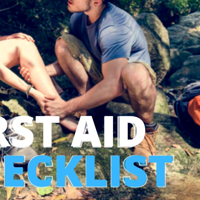 ULTRALIGHT HKING FIRST AID CHECKLIST