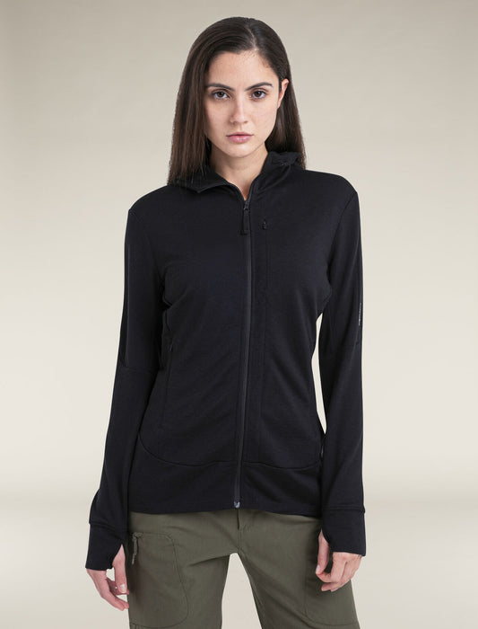 Icebreaker Women's Merino 260 Quantum Long Sleeve Zip Hoodie