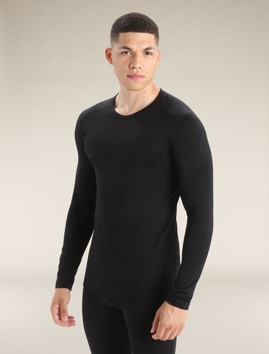 Icebreaker Men's Merino 200 Oasis Long Sleeve Crew Neck Thermal Top