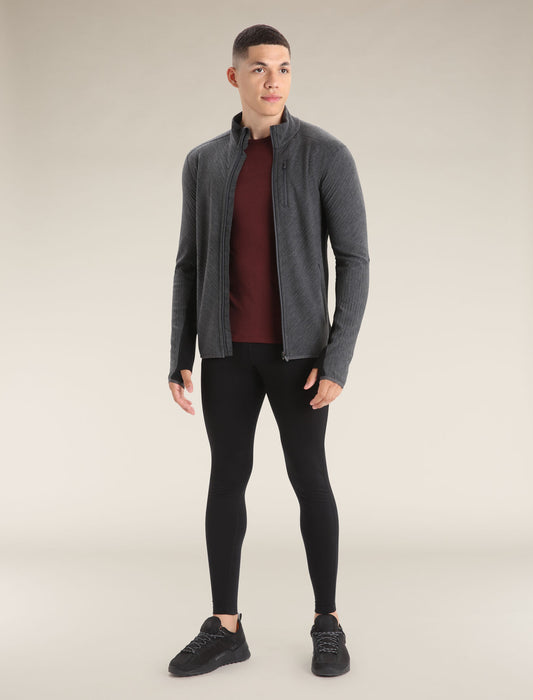 Men's Descender Long Sleeve Zip Jacket