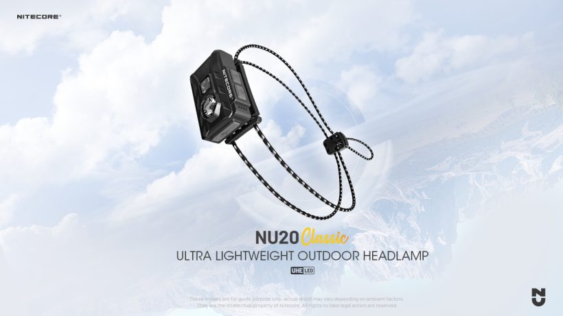 Nitecore NU20 Classic 360 Lumens Ultralight Headlamp