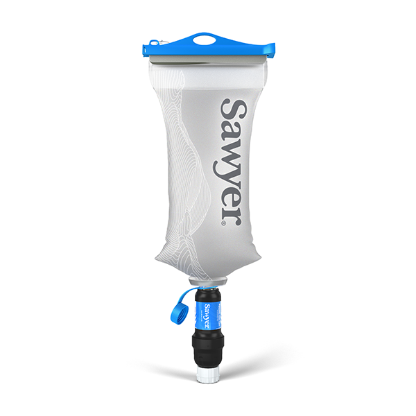 Squeeze Water Filtration System w/ Cnoc Premium 2L Bladder