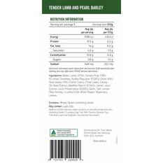 On Track Meals Tender Lamb & Pearl Barley 250g