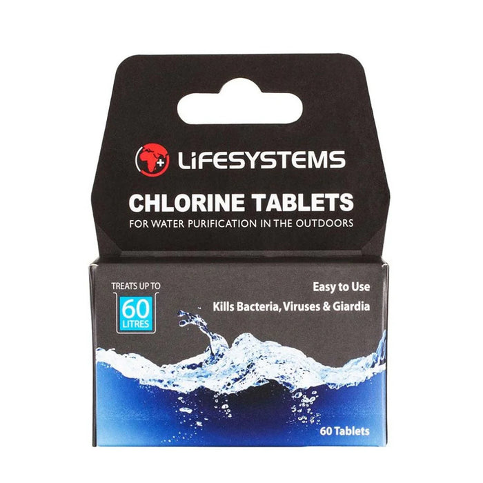 Lifesystems Chlorine Water Purification Tablets (60pk)