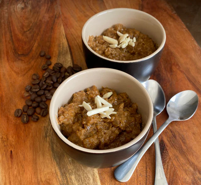 On Track Meals Coffee Infused Rice Pudding