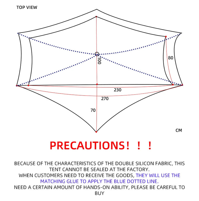 3F UL LanShan 1 Pro Ultralight Tent (3 Season)