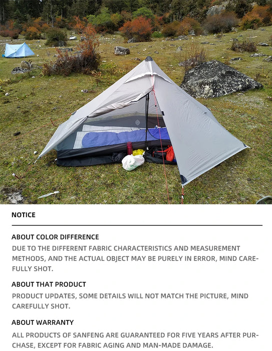 3F UL LanShan 1 Pro Ultralight Tent (3 Season)