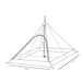 Mont Hypermid 2 Ultralight Pyramid Tent - Full Mesh Inner