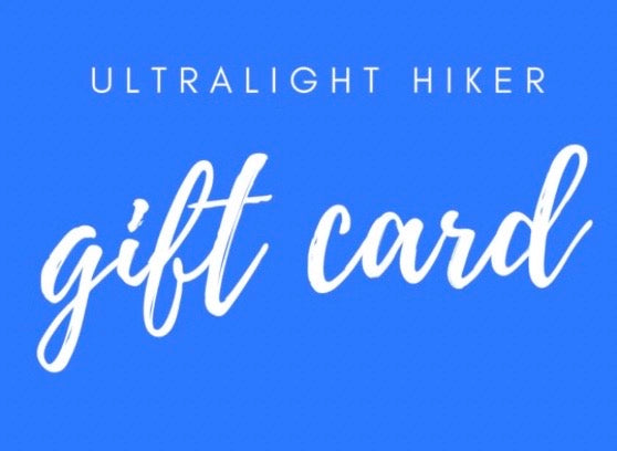 Ultralight Hiker e-Gift Card