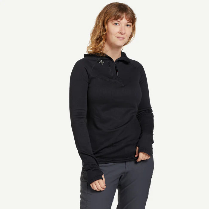 NW Alpine Black Spider Hoody Women's