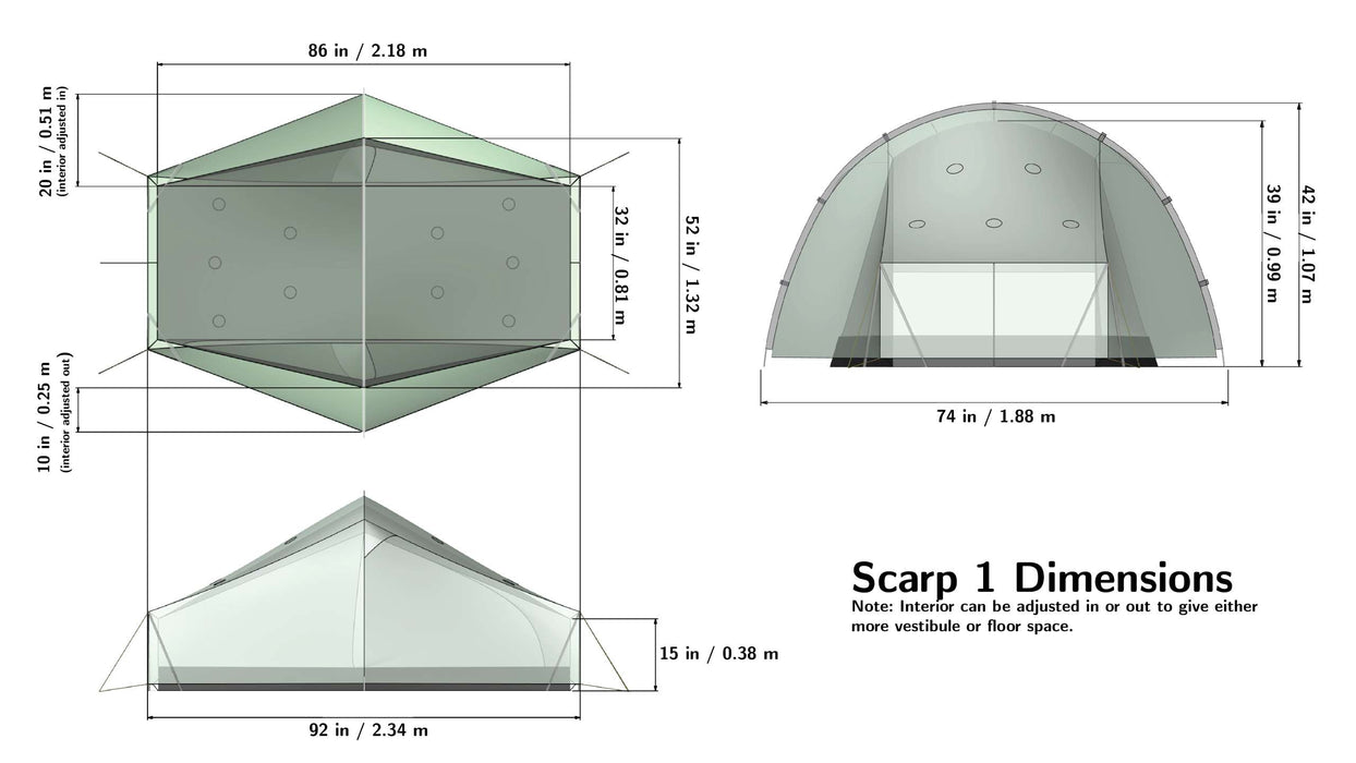 Tarptent Scarp 1 1P Tent