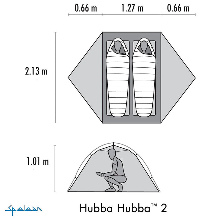 MSR Hubba Hubba 2-Person Tent