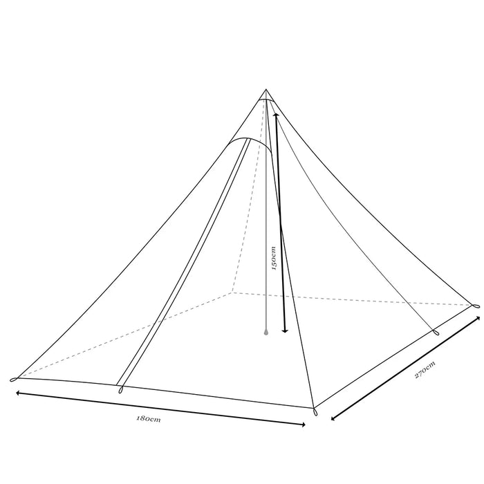 Mont Hypermid 2 Ultralight Pyramid Tent