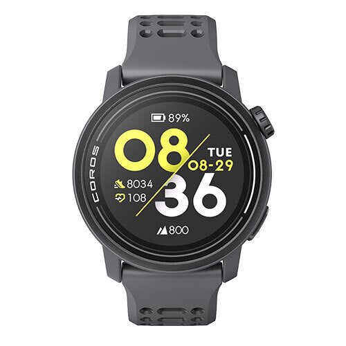 Coros Pace 3 GPS Sport Watch Black with Silicone Band