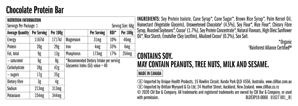 Builders Protein Bar