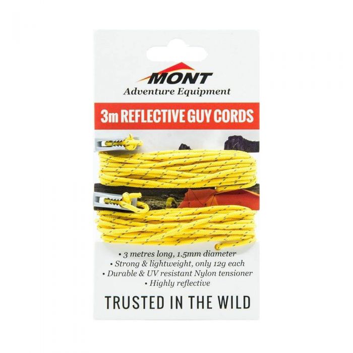 MONT TENT GUY ROPES (PAIR)