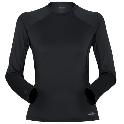 Power Dry Silk Weight Long Sleeve Crew Women