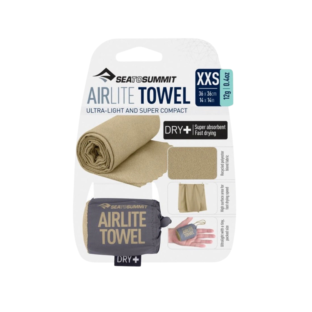 airlite towel xxs desert Ultralight Hiker