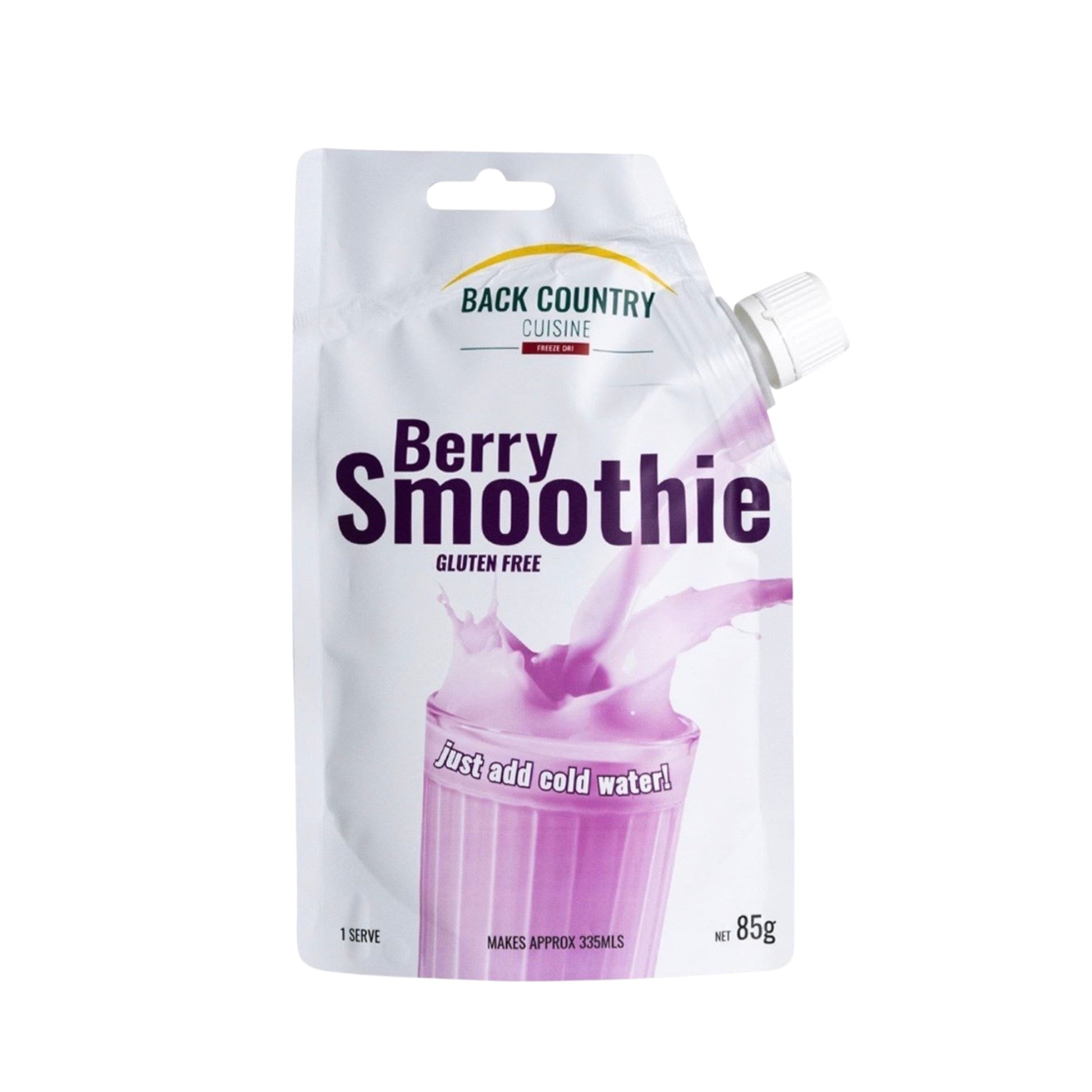 back country Cuisine berry smoothie Ultralight Hiker