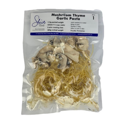 mushroom thyme garlic pasta