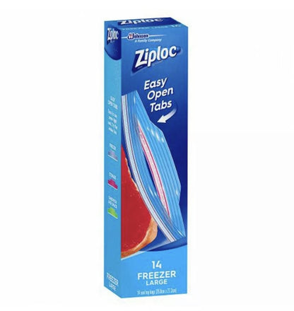 ziploc freezer bags large