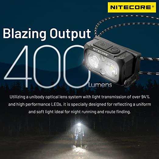 NITECORE NU25 UL 400 Lumens Headlamp – Ultralight Hiker