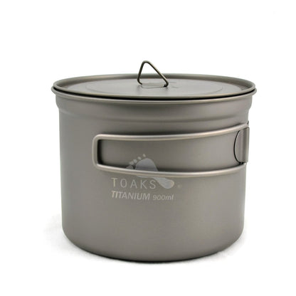 toaks titanium 900ml pot with lid